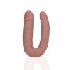 U Shaped Double Dildo 5”